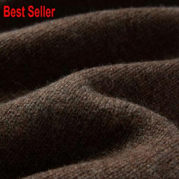 Merino Wool Slouchy Beanie Warm Winter Cap Cozy Stretchy Knitted Skull